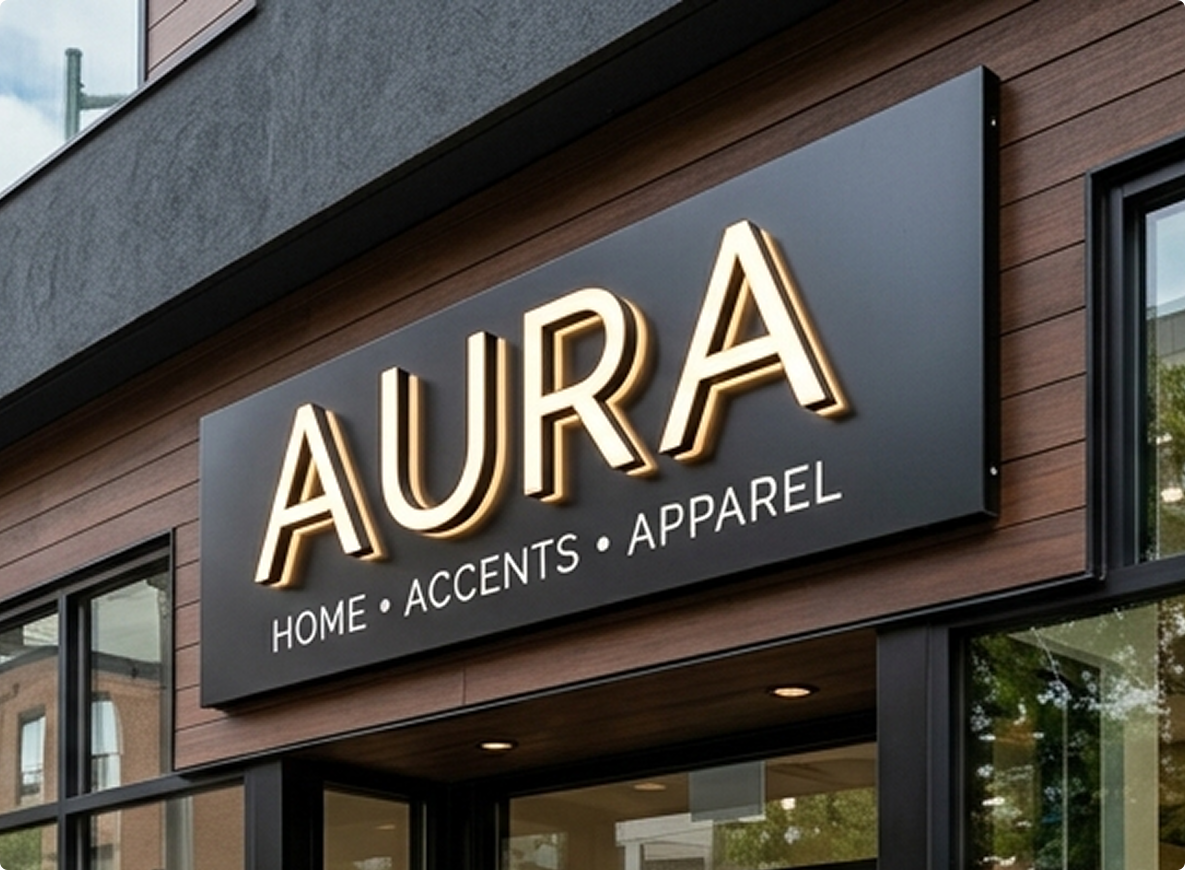 ADA-Compliant Storefront and Interior Signage