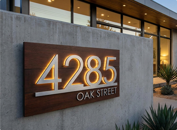 Custom Address Signs in Washington, DC