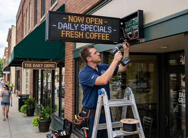 Indoor LED Signs and Digital Displays