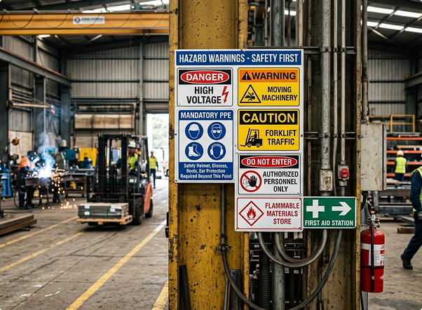 Industrial and Manufacturing Signage Solutions
