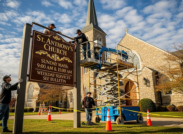 Signage Solutions for Non-Profit Organizations and Houses of Worship