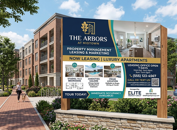 Signage Solutions for Property Management Firms