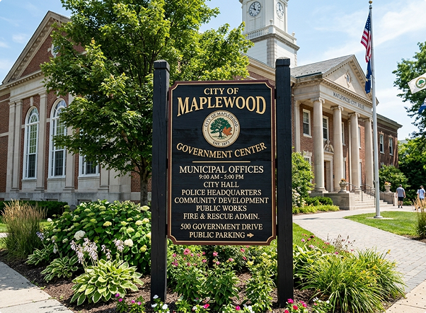 Signs for Government and Municipal Facilities in the Capital Region